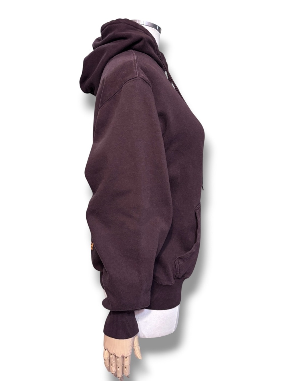 YELLOWSTONE Brown Graphic Hoodie Size Small Limited Run for Crew - Picture 3 of 11